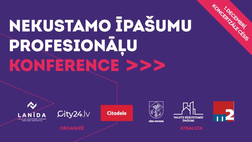 LANĪDA, Citadele, City24 Nekustamo īpašumu profesionāļu konference Cēsīs